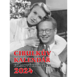 Cibulkův kalendář filmových hvězd 2024 (nástěnný) | Aleš Cibulka, Martin Vavřík
