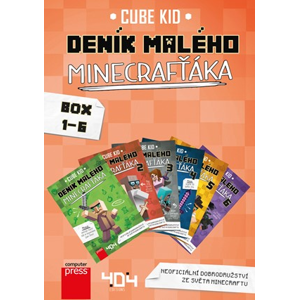 Deník malého Minecrafťáka BOX 1-6 | Cube Kid