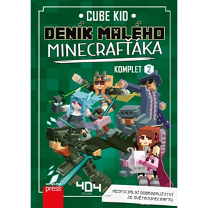 Deník malého Minecrafťáka komplet 2 | Cube Kid, Cube Kid