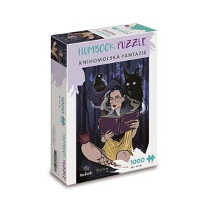 Humbook puzzle s knihomolkou Hedvikou 1000 dílků |