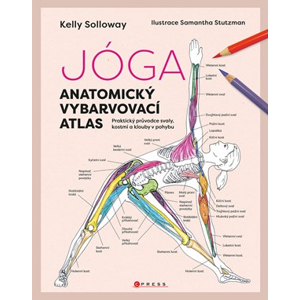 Jóga - anatomický vybarvovací atlas  | Kateřina Trenzová, Kolektiv, Kolektiv