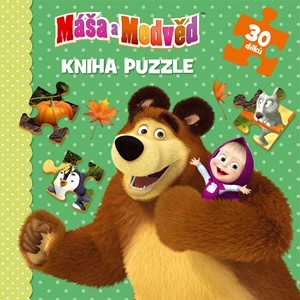 Máša a Medvěd - Kniha puzzle 30 dílků |