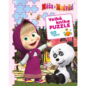 Máša a medvěd - Velká kniha puzzle | Kolektiv