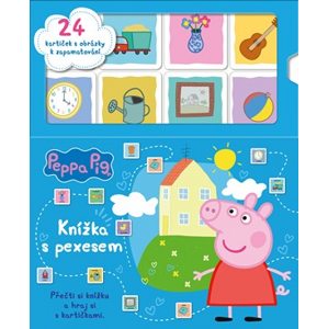 Peppa Pig - Knížka s pexesem  | Kolektiv, Vendula Kolašínová