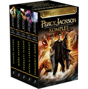 PERCY JACKSON - komplet 1.-5.díl - box |