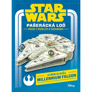 Star Wars - Pašerácká loď - kniha s modelem a hádankami | Lucas