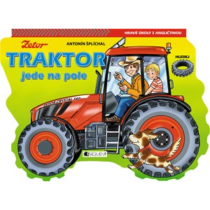 Traktor jede na pole |